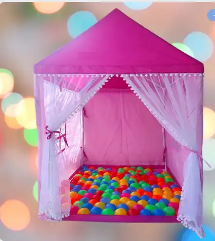 Baby Castle Tent House With Ball